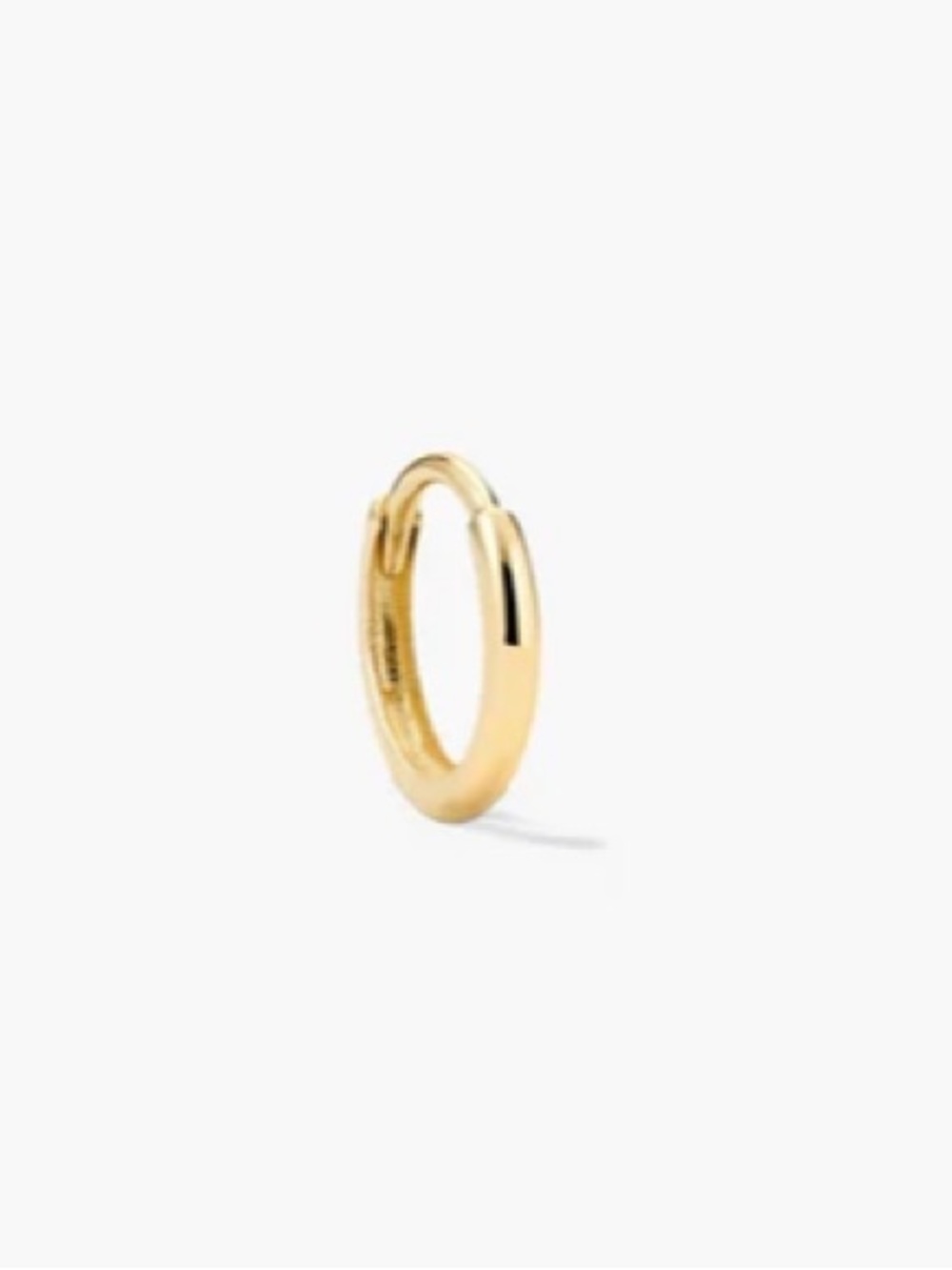 Mejuri 14k Yellow Gold Mini Hoop